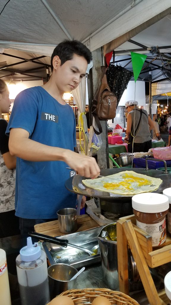 泰式香蕉煎餅 Roti Gluay Banana Crêpe