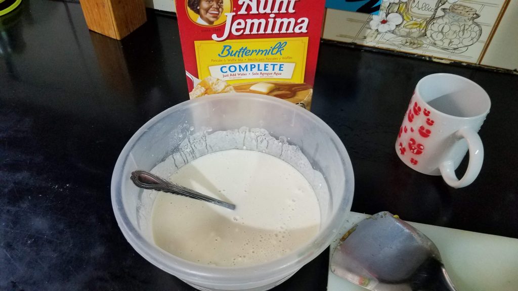 Aunt Jemima Buttermilk pancake mix