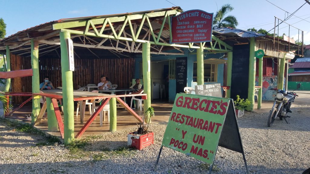Grecie's Restaurant Comedor in Las Galeras, Samana, Dominican Republic