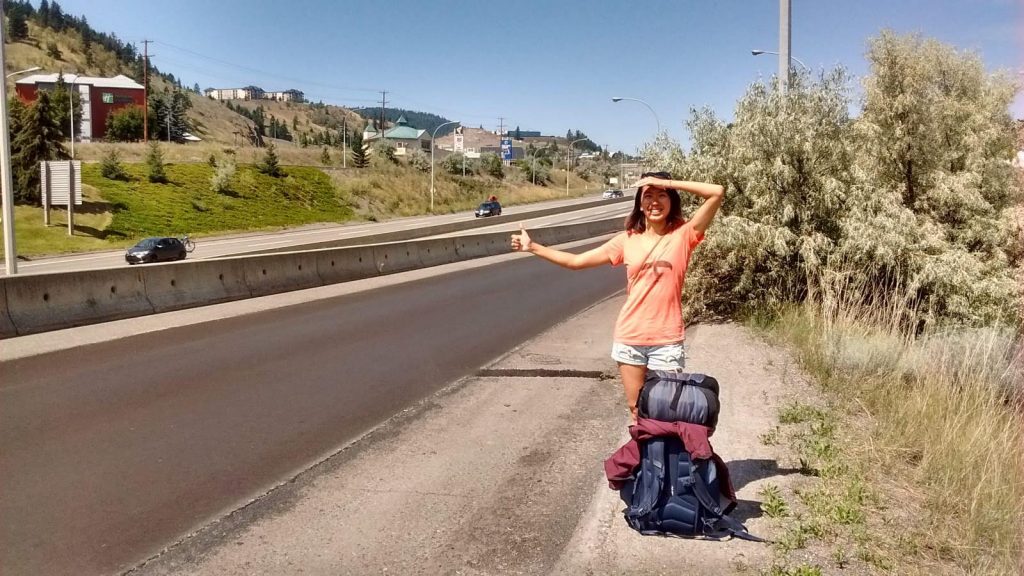super mei travel hitchhiking in canada