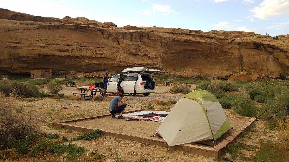 Chaco Canyon campground國家公園露營地數位游牧邊公路旅行邊工作